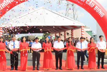 TP.HCM thông xe nhánh 2 cầu Bưng, giảm ùn tắc cửa ngõ Tây Bắc