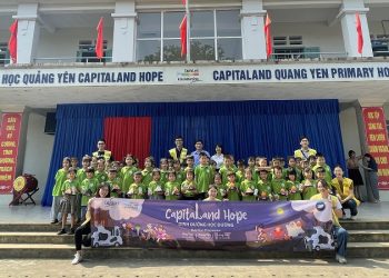 CapitaLand Development đóng góp hơn 2,8 tỷ đồng hỗ trợ dinh dưỡng học đường và nâng cấp công trình vệ sinh cho 3000 học sinh tại Việt Nam