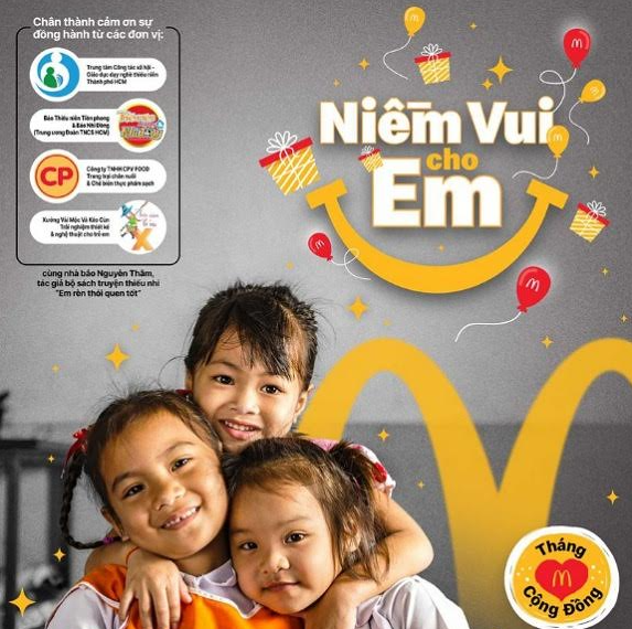 1.000 trẻ em trên toàn quốc nhận quà sinh nhật trong “Tháng hành động vì cộng đồng”