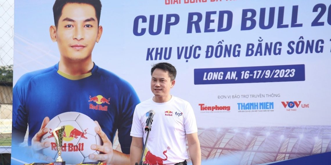 Khai mạc Giải bóng đá Thanh niên công nhân Cup Red Bull 2023 khu vực Đồng bằng Sông Tiền