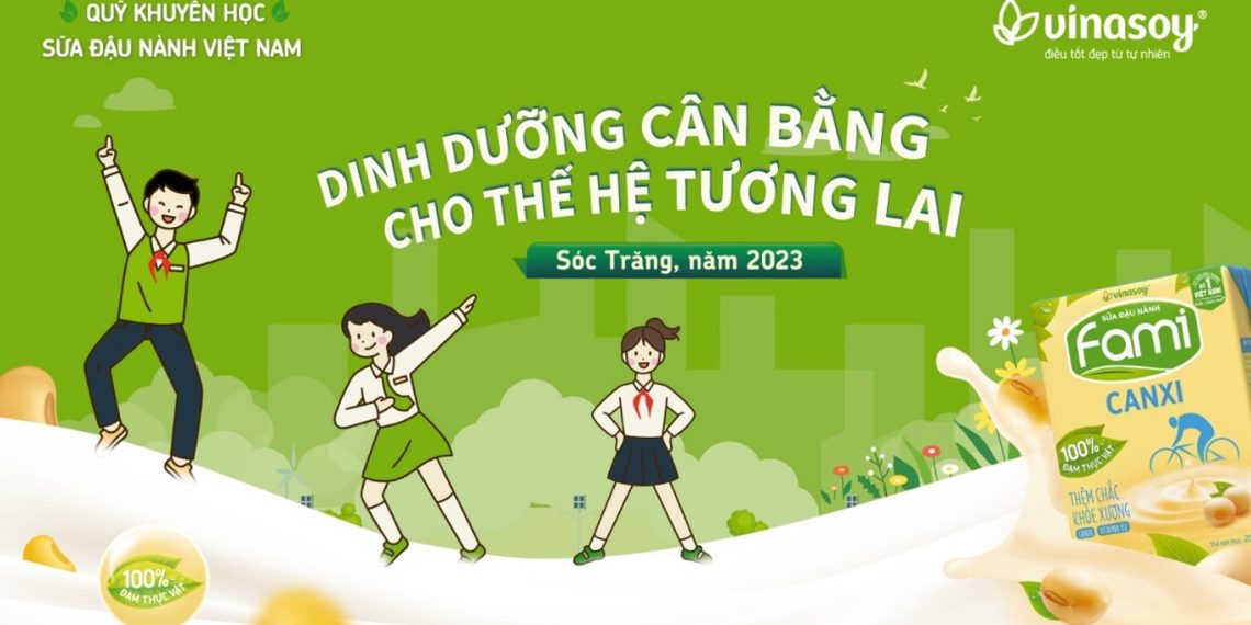 Quỹ Khuyến học sữa đậu nành Việt Nam triển khai chương trình “Dinh dưỡng cân bằng cho thế hệ tương lai” năm 2023