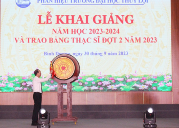 Phân hiệu trường Đại học Thủy Lợi tại Bình Dương khai giảng năm học mới