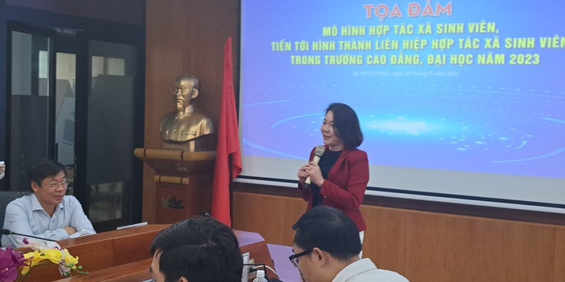 Tọa đàm “Mô hình hợp tác xã sinh viên, tiên tới hình thành Liên hiệp Hợp tác xã sinh viên trong trường cao đẳng, đại học”