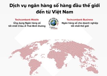 Techcombank thắng giải thưởng Dịch vụ ngân hàng số hàng đầu thế giới từ Global Finance