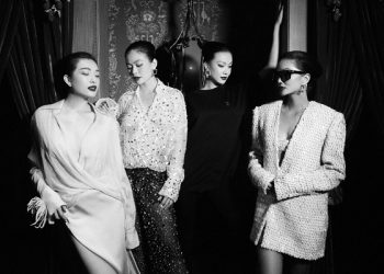 Dàn “chân dài” nóng bỏng hết cỡ đằng sau cánh gà show Công Trí