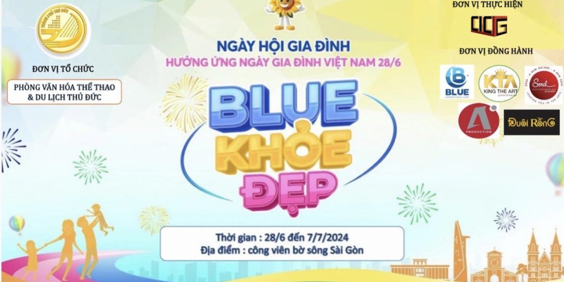 Ngày hội gia đình “Blue  khỏe đẹp” Hưởng ứng ngày gia đình Việt Nam 28/6