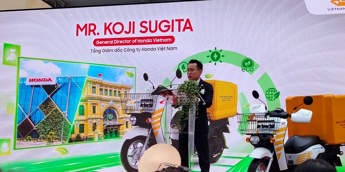 Honda Việt Nam và Bưu điện Việt Nam tiếp tục mở rộng hợp tác trong Dự án Sử dụng xe điện giao hàng