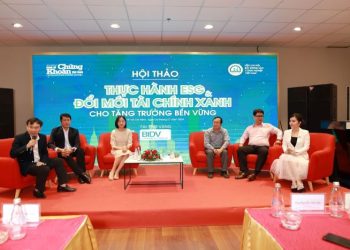 Hội thảo “Thực hành ESG và đổi mới tài chính xanh cho tăng trưởng bền vững”
