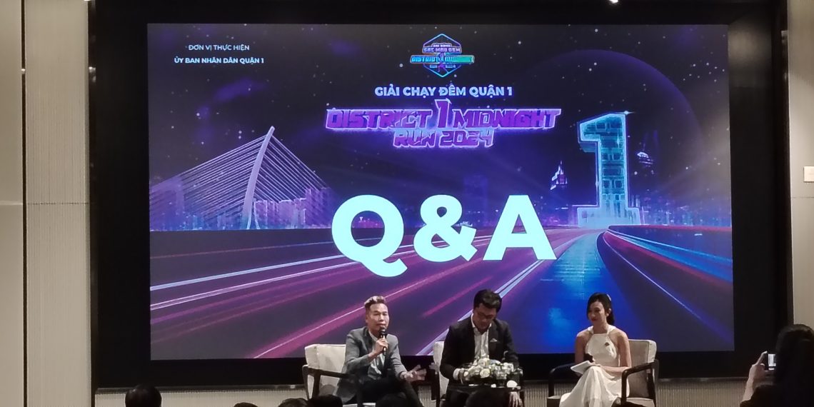 Giải chạy đêm District 1 Midnight Run 2924″ Sắc màu đêm” Kết nối thể thao du lịch và phát triển kinh tế điểm 