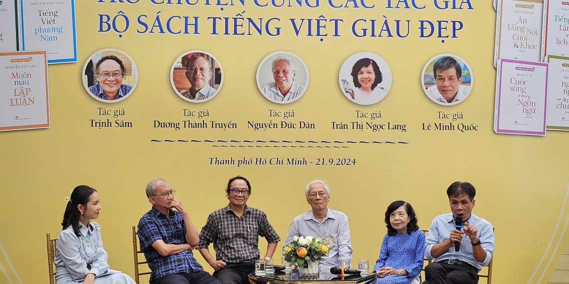 Gặp gỡ và giao lưu cùng 05 tác giả của bộ sách Tiếng Việt giàu đẹp