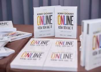 Ra mắt sách “Kinh doanh online kiếm tiền bạc tỉ” những kiến thức và bài học thực tế chiến lược tăng trưởng doanh thu một cách khoa học