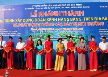 TP.HCM: Khánh thành một đoạn kênh Hàng Bàng qua quận 5