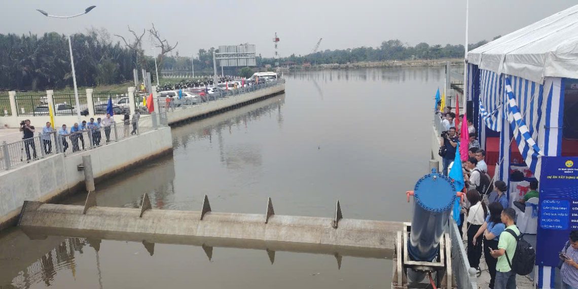 TP. HCM khánh thành dự án 240 tỷ, khép kín dự án chống ngập 10.000 tỷ