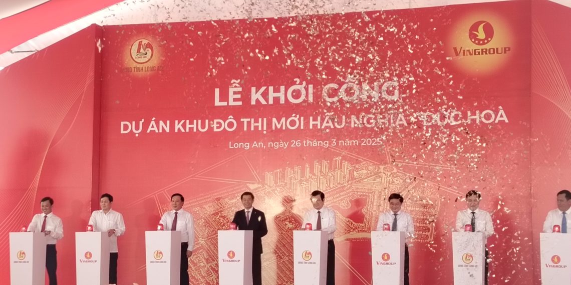 Vingroup khởi công dự án Vinhomes Green City tại Long An