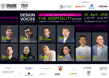 MARK DESIGN VOICES | Hospitality . F&B Design “Cảm Hứng Từ Di Sản – Khi không gian được thiết kế kể nên câu chuyện của chính mình