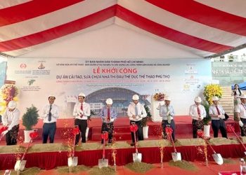 Khởi công dự án cải tạo, sửa chữa Nhà thi đấu TDTT Phú Thọ