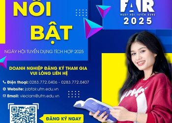 Hơn 3.500 việc làm dành cho sinh viên tại “Ngày hội tuyển dụng tích hợp – Job Fair UFM 2025”