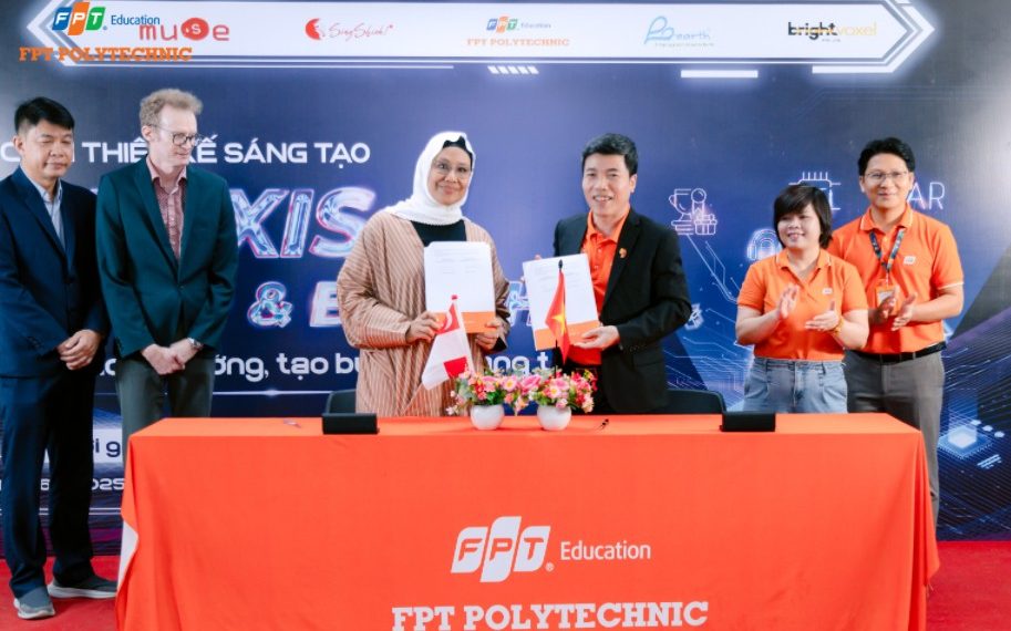 Công ty TNHH tư nhân Muse Singapore hợp tác với Polytechnic TP.HCM thúc đẩy giáo dục truyền thông số và kết nối doanh nghiệp