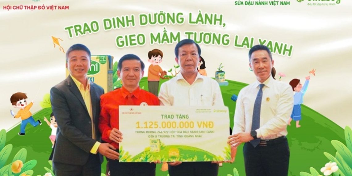 Sữa đậu nành học đường” – Hành trình 10 năm bền bỉ trao dinh dưỡng lành, gieo mầm tương lai xanh