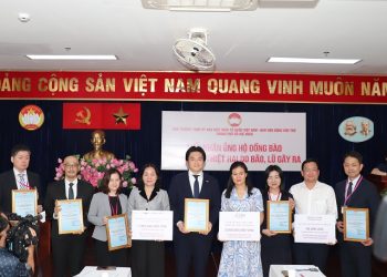 Tập đoàn AEON hỗ trợ người dân bị ảnh hưởng bởi bão Matmo và Bualoi với tổng trị giá hơn 4,6 tỷ đồng