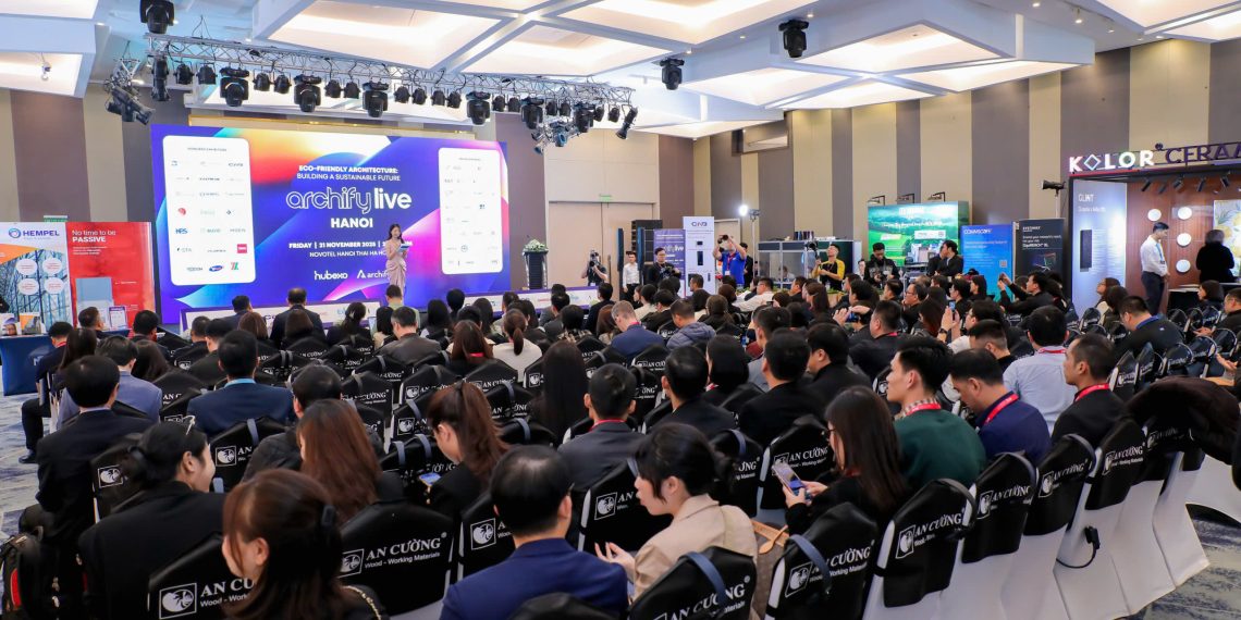 Archify Live 2025: Kết nối chuyên gia – lan tỏa giải pháp xây dựng bền vững tại Việt Nam