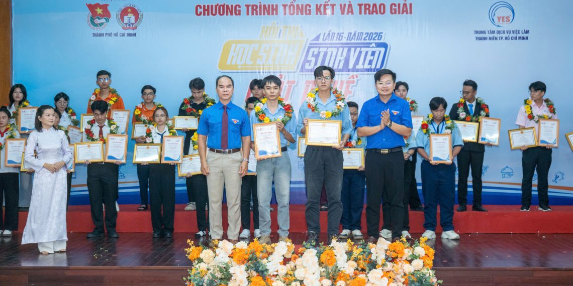Trao giải Hội thi “Học sinh, sinh viên giỏi nghề” lần 16 năm 2026