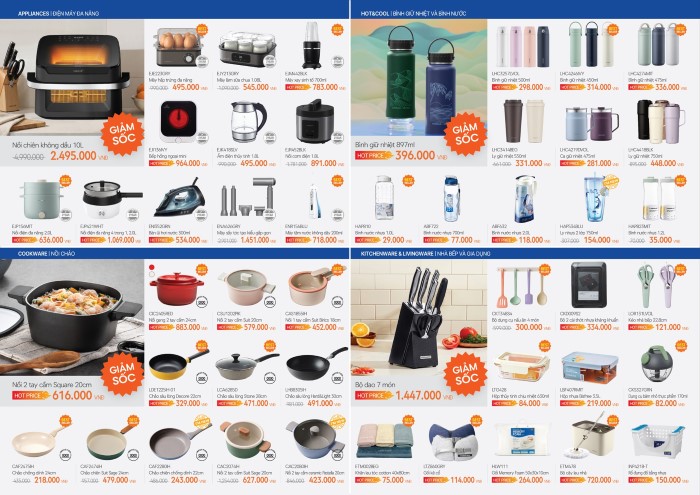 Săn deal Brand Day “giải nhiệt” hè tại kho LocknLock Long Hậu, ưu đãi sâu đến 50%++