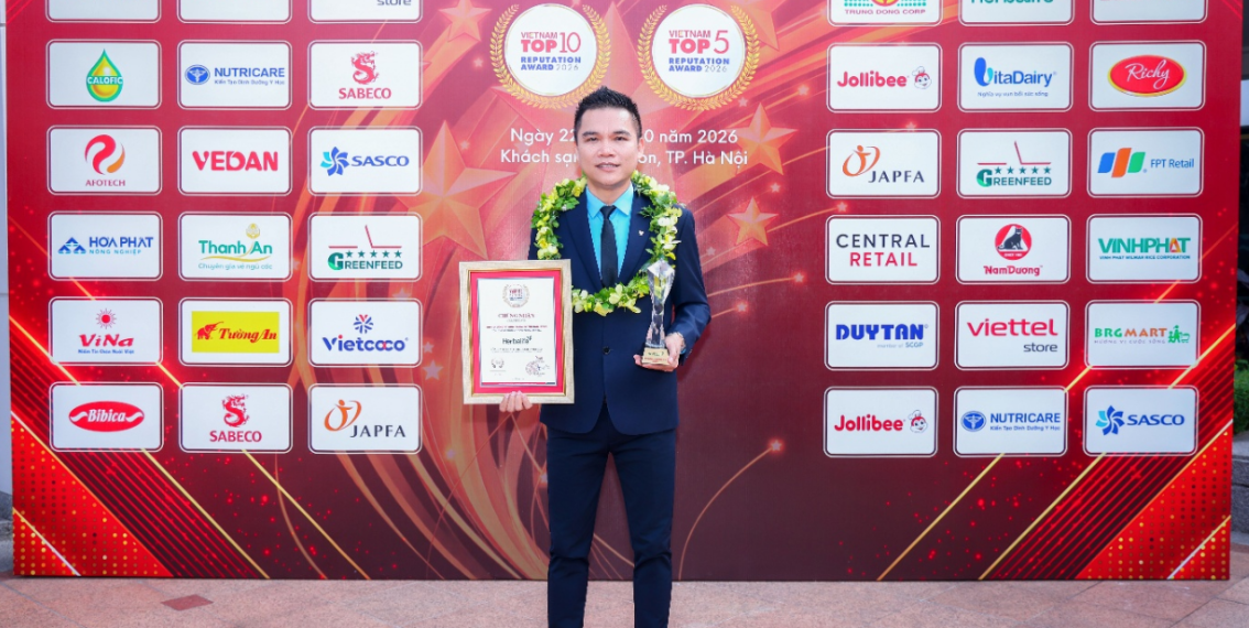 Herbalife Việt Nam vinh dự nhận Giải thưởng Top 10 Công ty Thực phẩm Uy tín năm thứ sáu liên tiếp