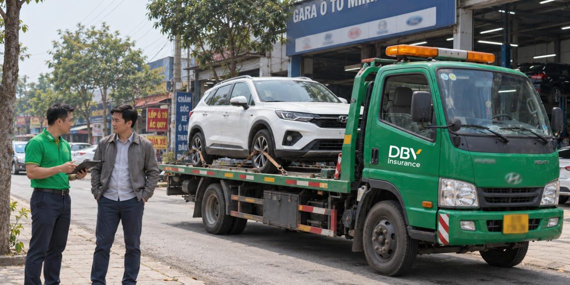 DBV tặng dịch vụ hỗ trợ khẩn cấp trên đường cho khách hàng