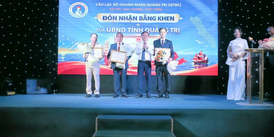 Câu lạc bộ Doanh nhân Quảng Trị: Vinh dự đón nhận bằng khen của UBND tỉnh